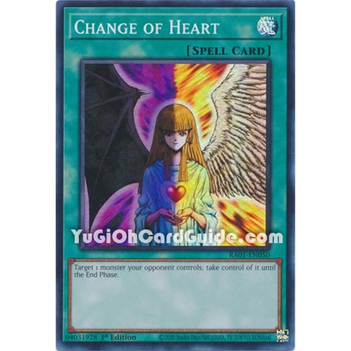 Change of Heart (Prismatic Collector Rare)