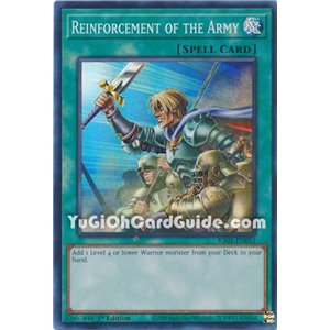 Reinforcement of the Army (Secret Rare)