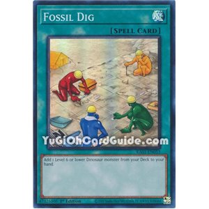 Fossil Dig (Super Rare)