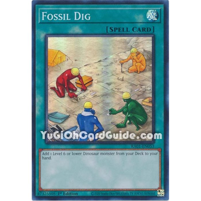 Fossil Dig (Ultra Rare)