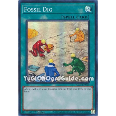 Fossil Dig (Ultra Rare)