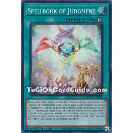 Spellbook of Judgment (Secret Rare)