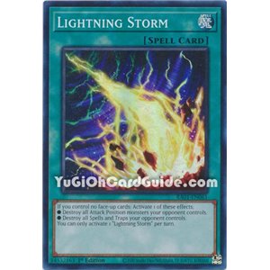 Lightning Storm (Super Rare)