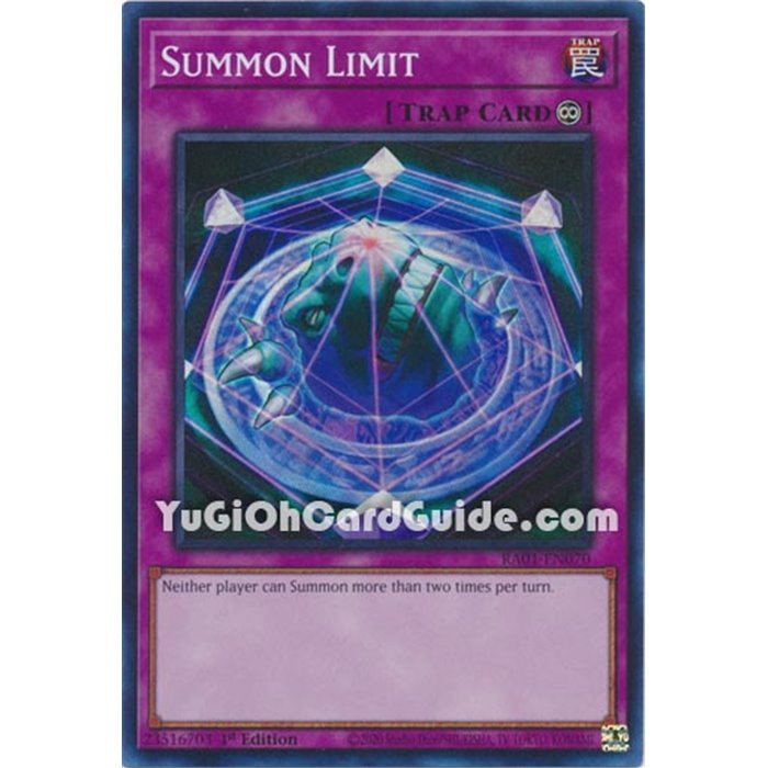 Summon Limit (Super Rare)