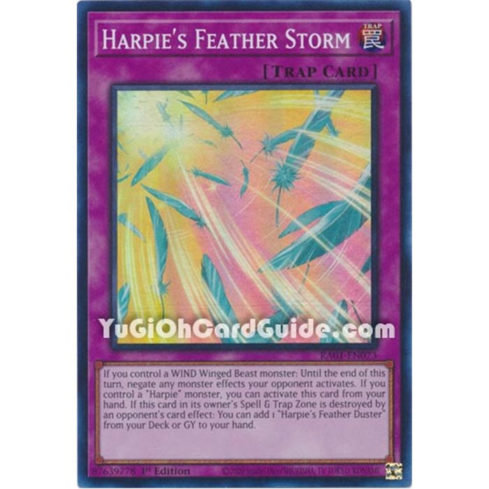 Harpie's Feather Storm (Super Rare)