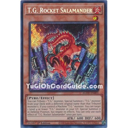 T.G. Rocket Salamander (Secret Rare)