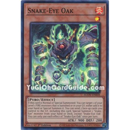 Snake-Eye Oak (Super Rare)
