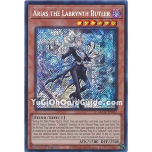 Arias the Labrynth Butler (Secret Rare)