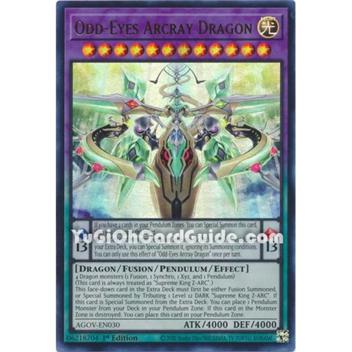 Odd-Eyes Arcray Dragon (Ultra Rare)