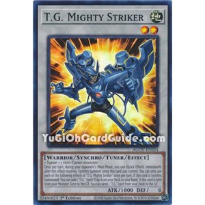 T.G. Mighty Striker (Super Rare)