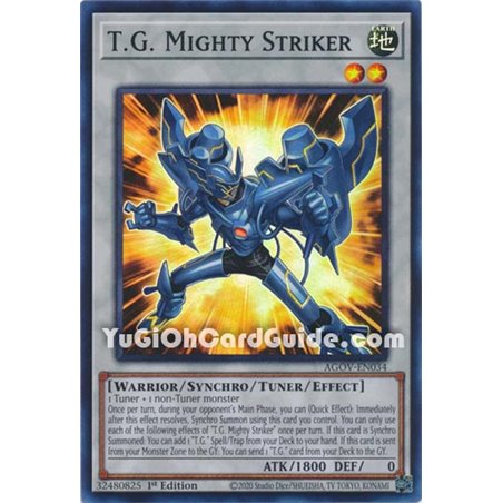 T.G. Mighty Striker (Super Rare)