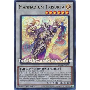 Mannadium Trisukta (Quarter Century Secret Rare)