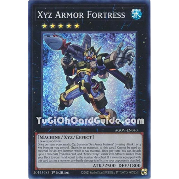 Xyz Armor Fortress (Super Rare)