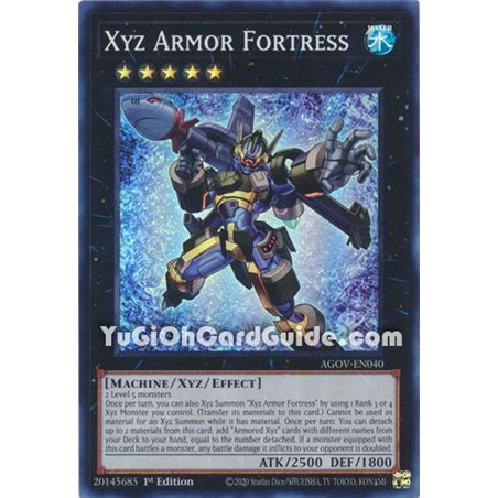 Xyz Armor Fortress (Super Rare)