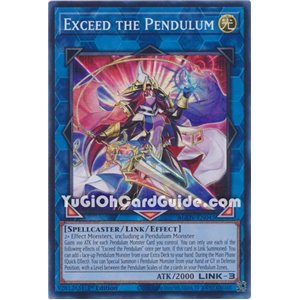 Exceed the Pendulum (Super Rare)