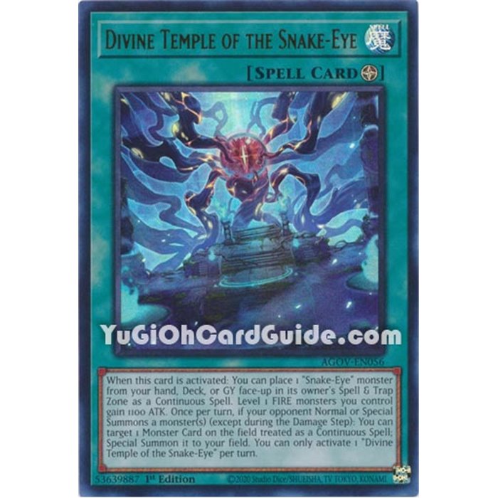 Divine Temple of the Snake-Eye (Ultra Rare)