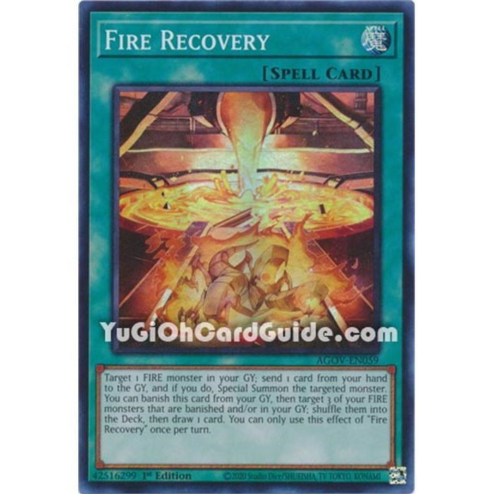 Fire Recovery (Super Rare)