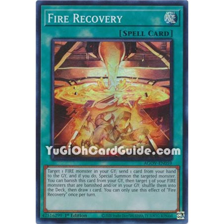 Fire Recovery (Super Rare)