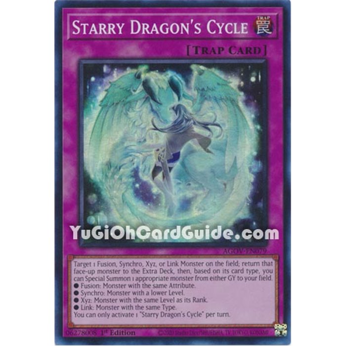 Starry Dragon's Cycle (Super Rare)