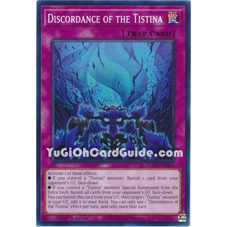 Discordance of the Tistina (Common)