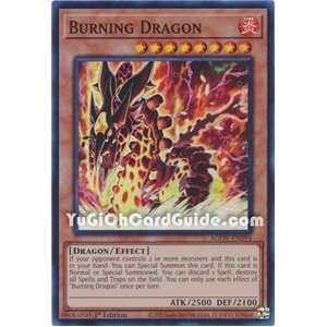 Burning Dragon (Super Rare)