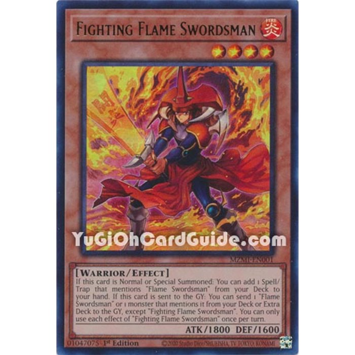 Fighting Flame Swordsman (Ultra Rare)