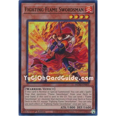 Fighting Flame Swordsman (Ultra Rare)