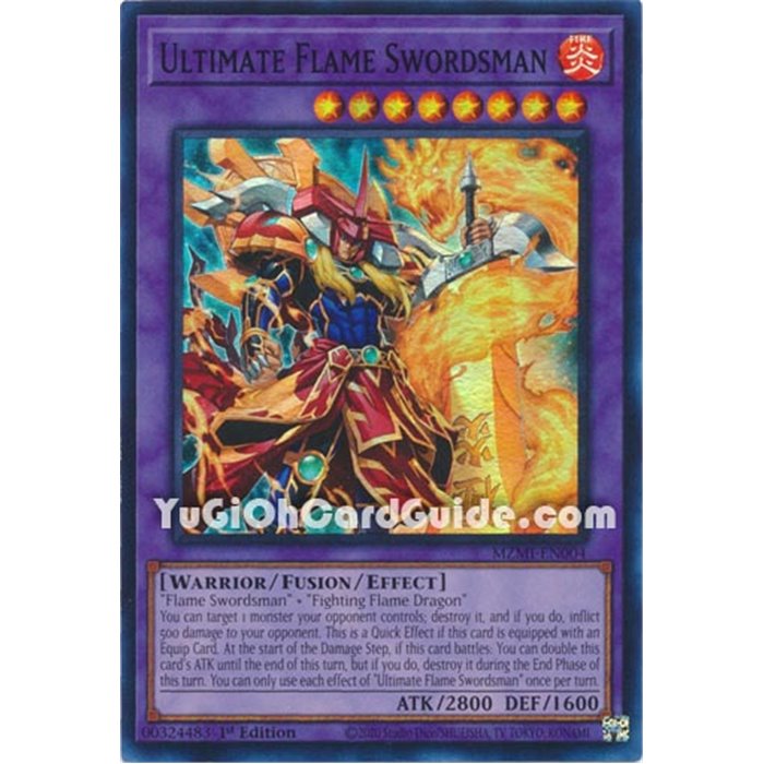 Ultimate Flame Swordsman (Super Rare)