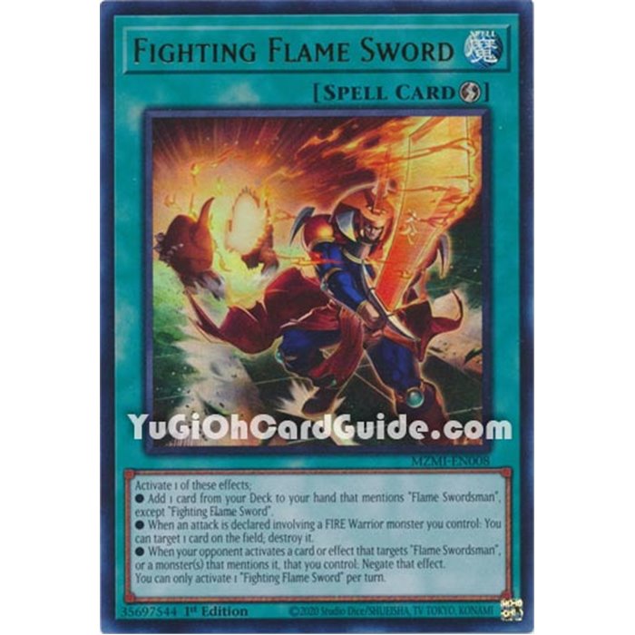 Fighting Flame Sword (Ultra Rare)