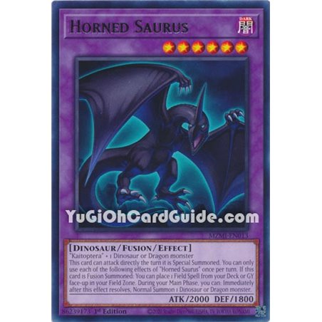 Horned Saurus (Rare)