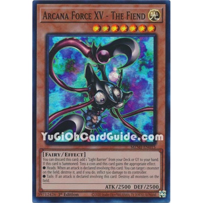 Arcana Force XV - The Fiend (Rare)