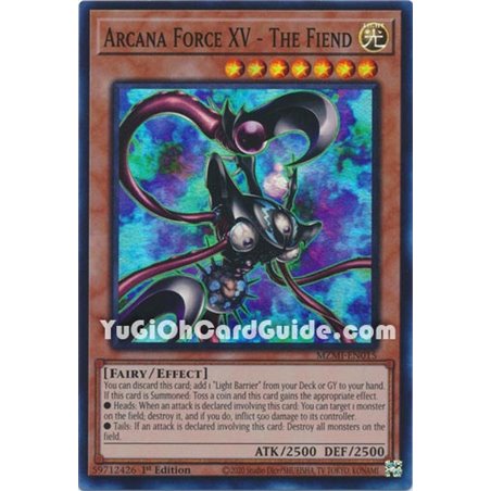 Arcana Force XV - The Fiend (Rare)