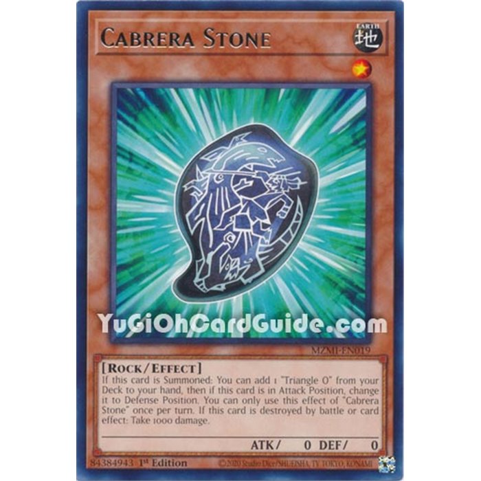 Cabrera Stone (Rare)