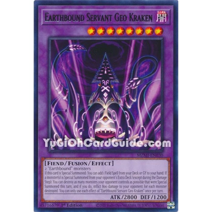 Earthbound Servant Geo Kraken (Rare)