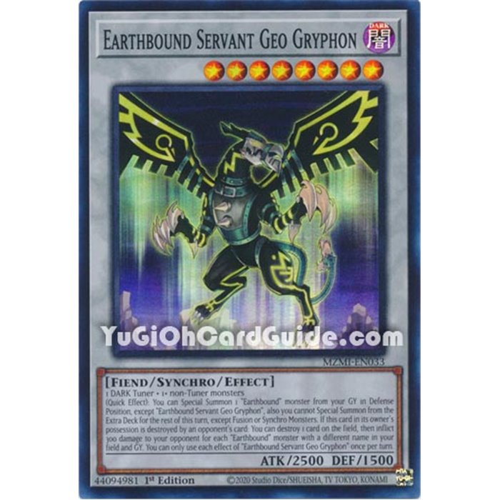 Earthbound Servant Geo Gryphon (Super Rare)