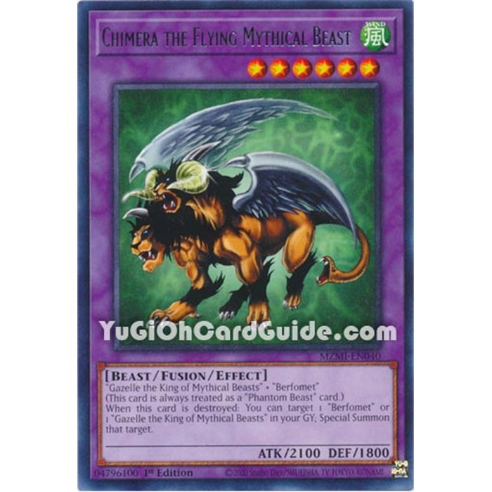 Chimera the Flying Mythical Beast (Rare)