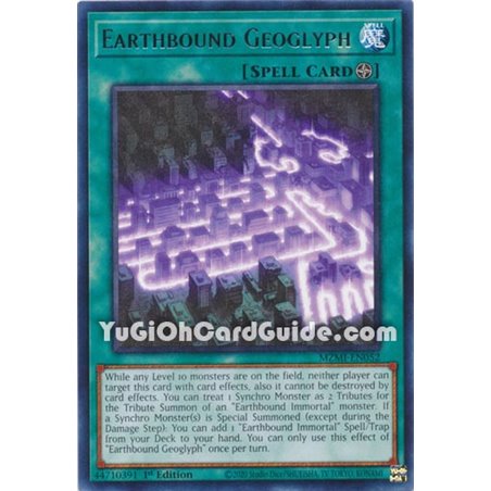 Earthbound Geoglyph (Rare)