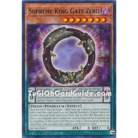 Supreme King Gate Zero (Rare)