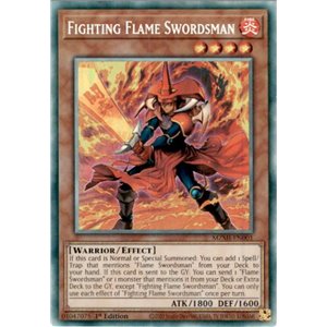Fighting Flame Swordsman (Collector Rare)