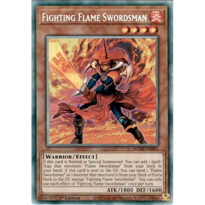 Fighting Flame Swordsman (Collector Rare)