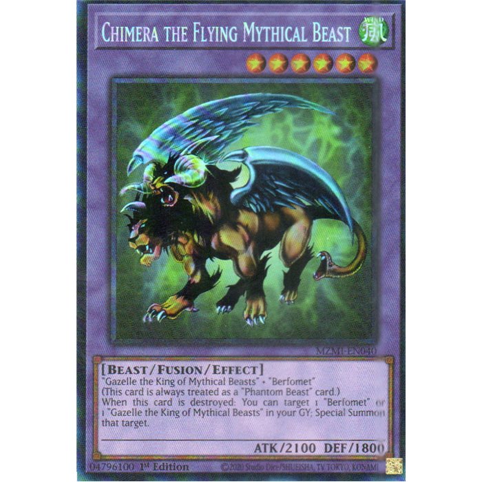 Chimera the Flying Mythical Beast (Collector Rare)