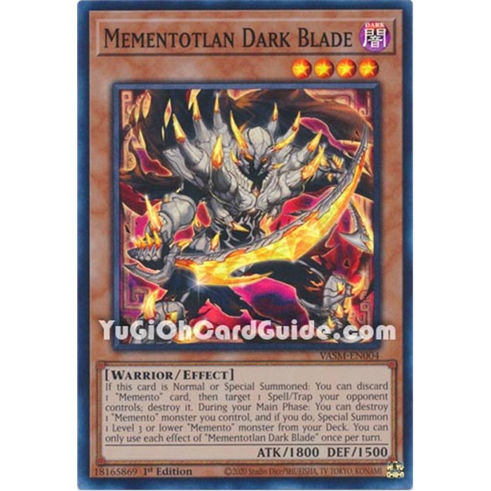 Mementotlan Dark Blade (Super Rare)