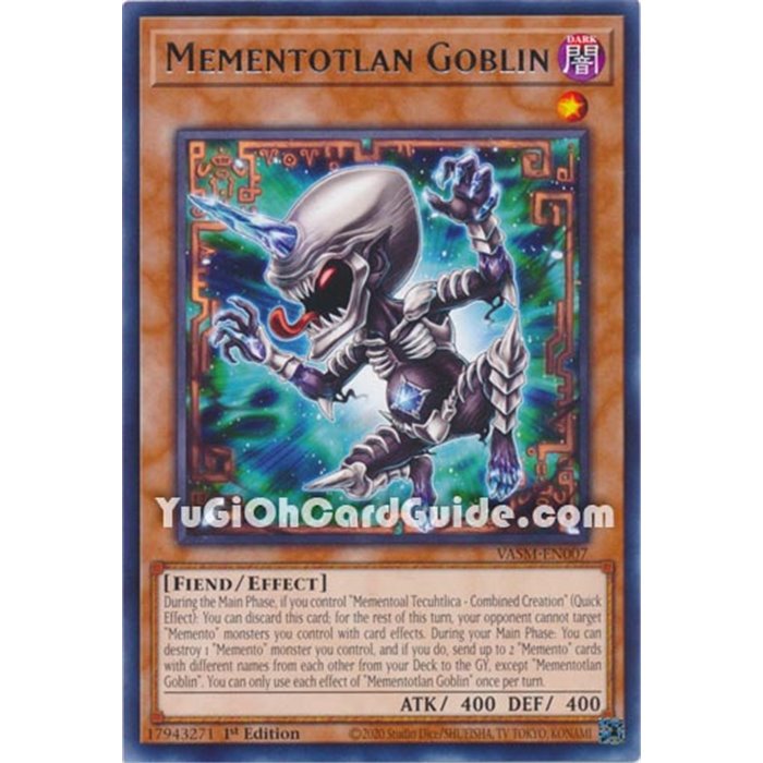 Mementotlan Goblin (Rare)