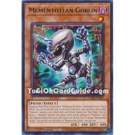 Mementotlan Goblin (Rare)