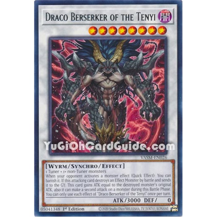 Draco Berserker of the Tenyi (Rare)