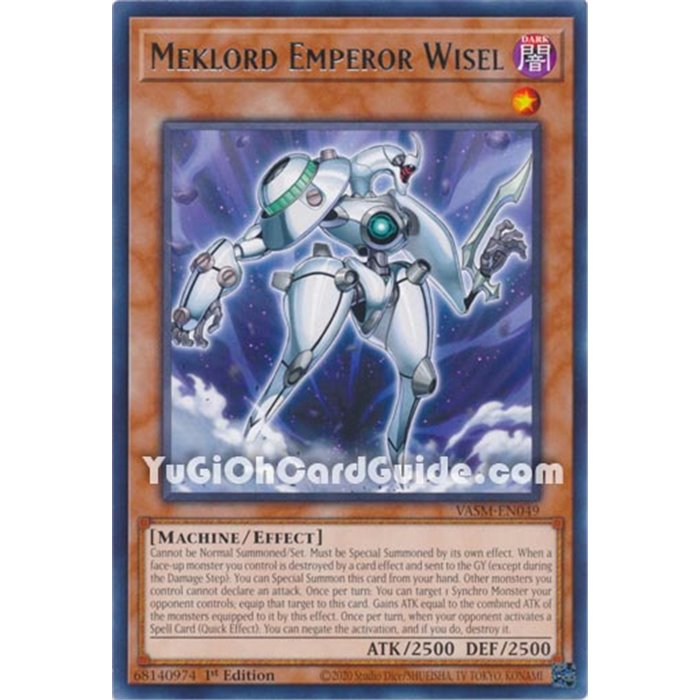 Meklord Emperor Wisel (Rare)