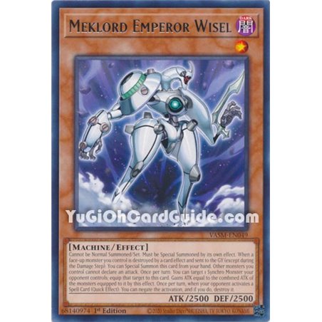 Meklord Emperor Wisel (Rare)