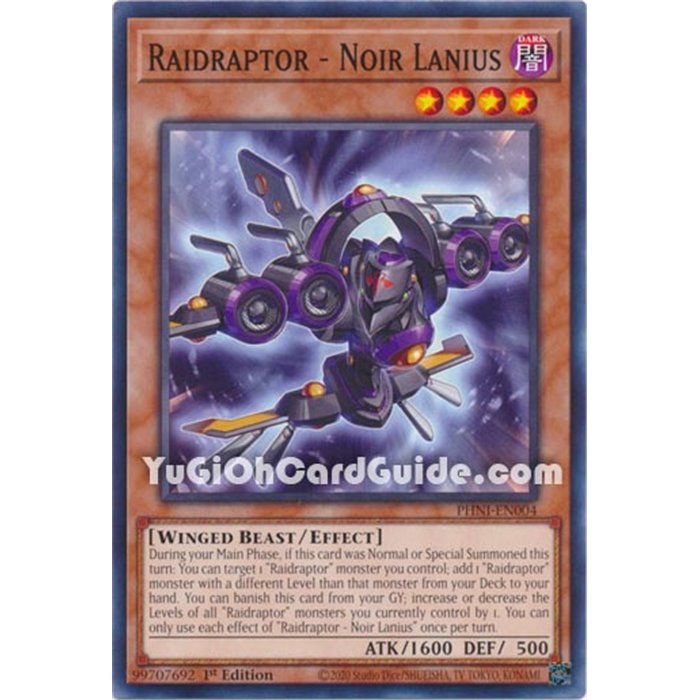 Raidraptor - Noir Lanius (Common)