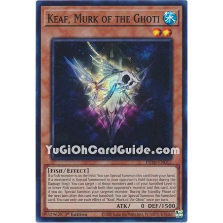 Keaf, Murk of the Ghoti (Super Rare)