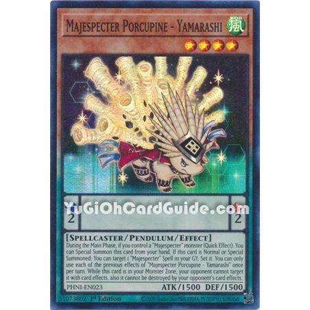 Majespecter Porcupine - Yamarashi (Super Rare)